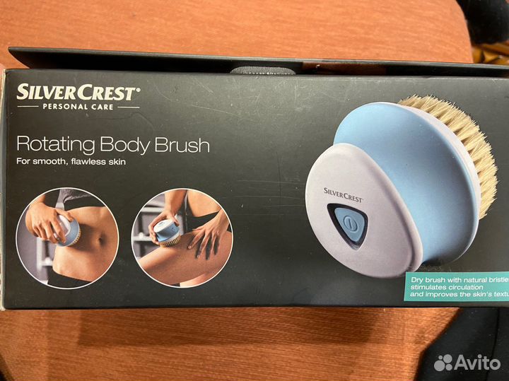 Массажная электрическая щетка для тела