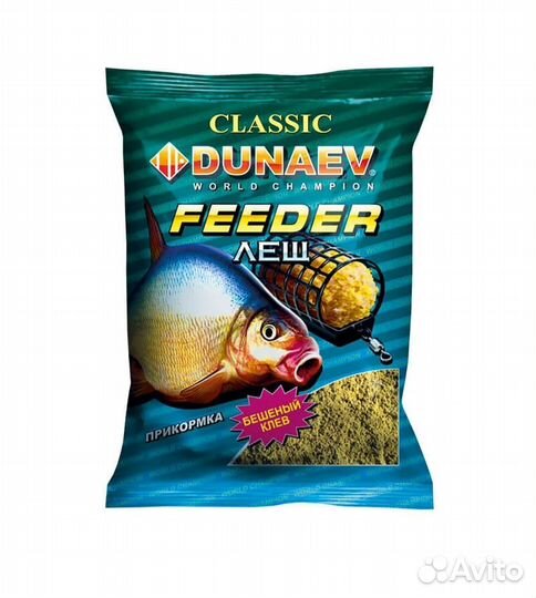 Прикормка Дунаев Classic Feeder Лещь