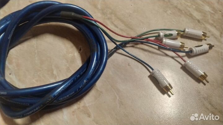 Провода кабели тюльпан RCA колокольчики