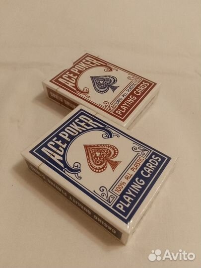 Карты игральные пластиковые Ace Poker