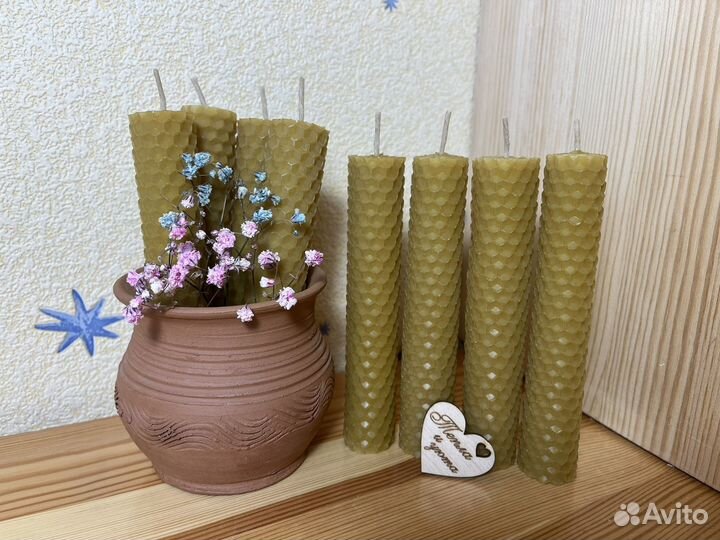 Свечи из вощины
