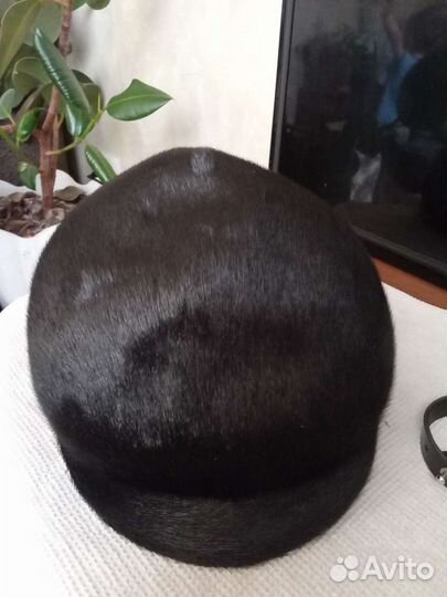 Меховая мужская кепка