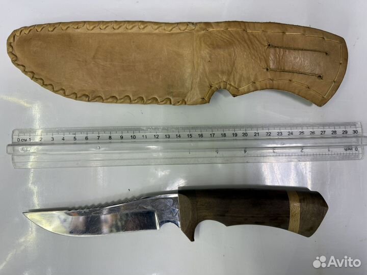 Нож рыболовный с чехлом