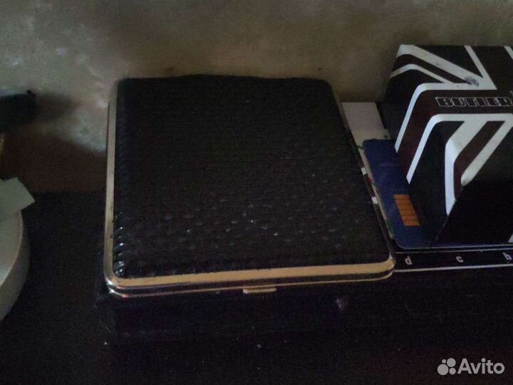 Портсигар чёрный