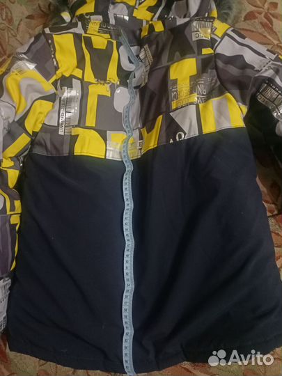 Куртка зимняя для мальчика 140 146