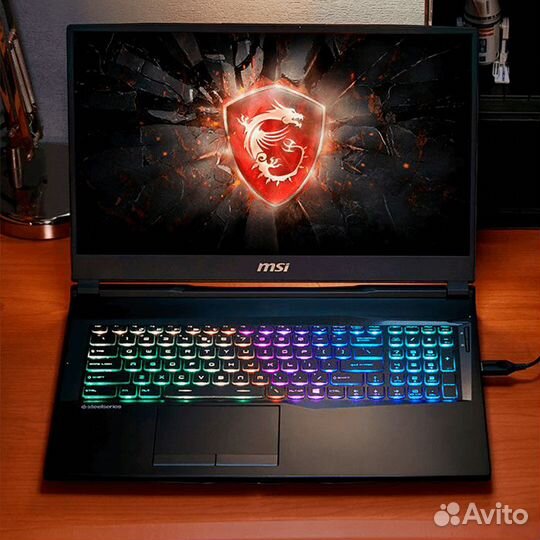 MSI 17.3/144 i7-10750 6я12п RTX2070/8 16Гб 256+1Тб