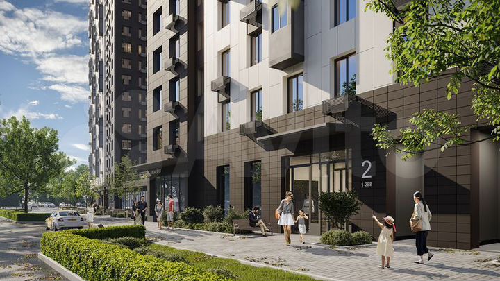 1-к. квартира, 34,9 м², 18/25 эт.