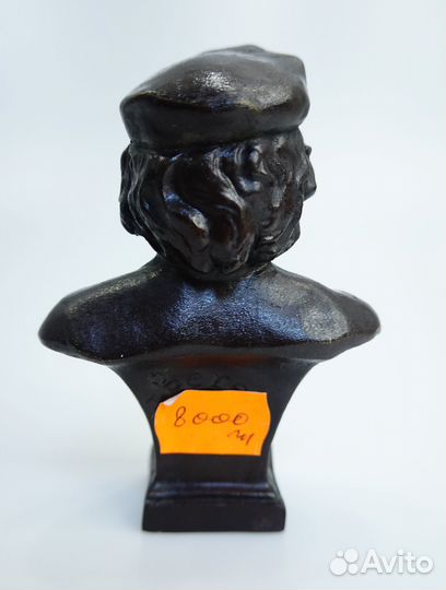 Бюст Эрнест Че Гевара бронза патина Куба