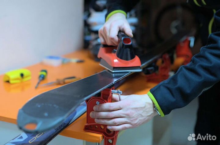 Подготовка смазка и ремонт лыж и сноубордов в спб