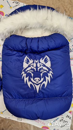 Конверт на выписку для мальчика зима