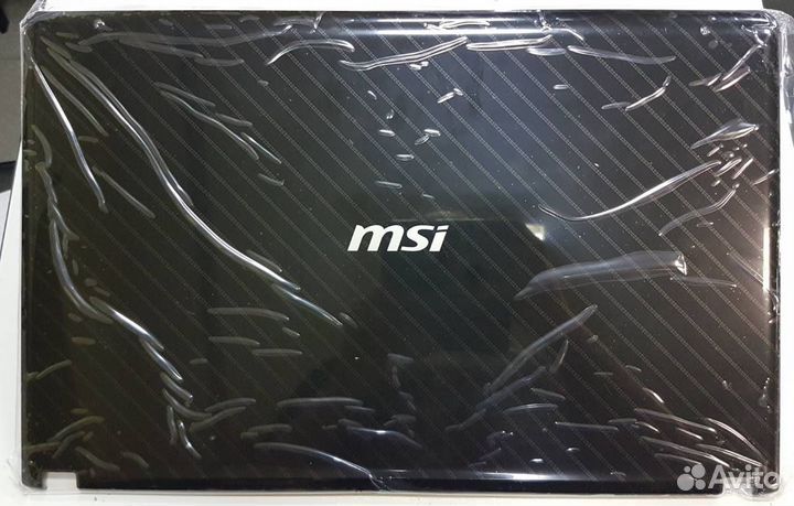 Крышка матрицы ноут. MSI CX70. Отп. в регионы