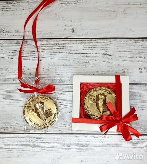 Шоколадные медали на выпускные