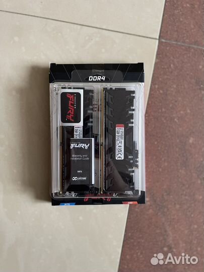 Kingston fury Renegade 32 гб 3600Cl16