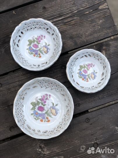 Набор конфетниц ГДР