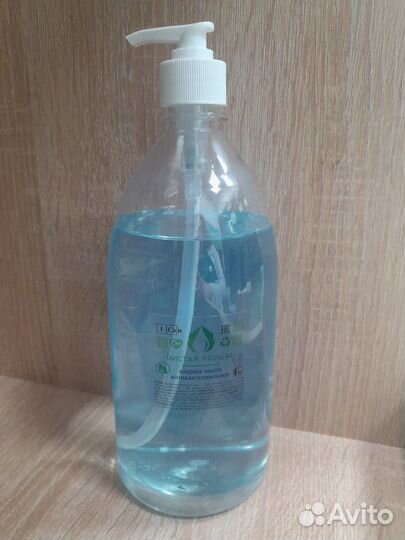 Мыло жидкое антибактериальное 1л 
