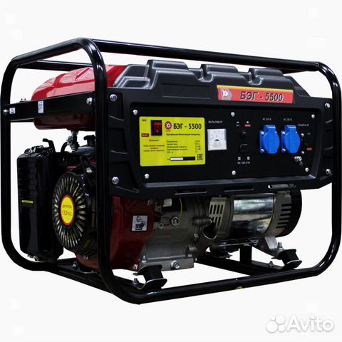 Бензиновый генератор 5,5кВт. Продажа/аренда купить в Москве | Товары ...