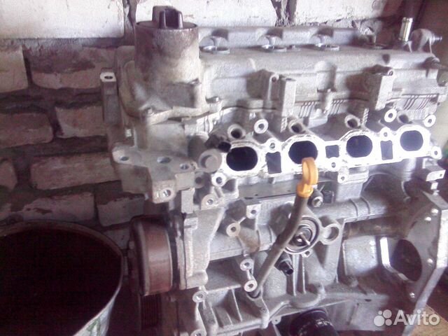 Двигатель на ниссан нот или тиида HR 16