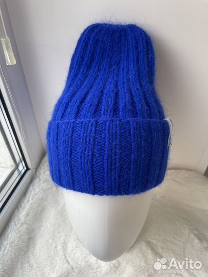 Шапка и варежки из пуха норки