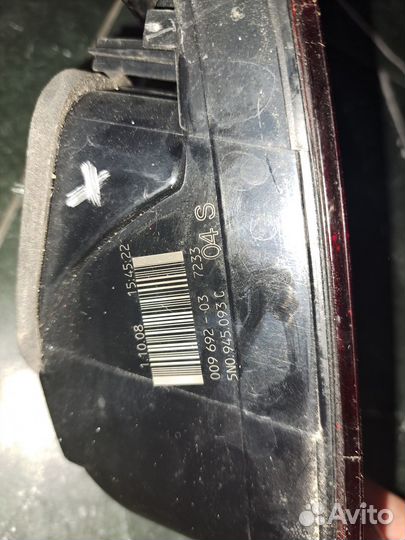 Задние фонари tiguan 1