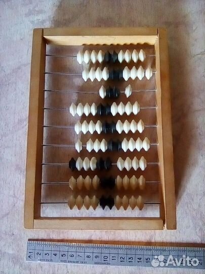 Счеты деревянные СССР