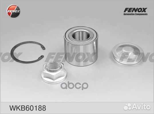 WKB60188 Подшипник ступ.renault kangoo/duster/L