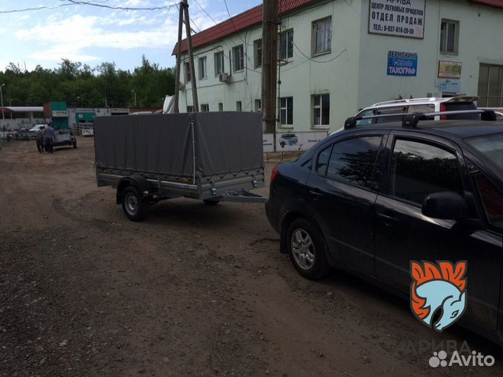 Автоприцеп с тентом 110 см мзса 817705.012