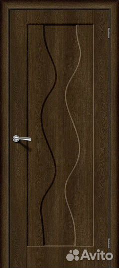 Межкомнатная дверь Bravo 146-0232 Вираж-1 Dark Bar