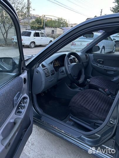 Hyundai Accent 1.5 МТ, 2003, 255 000 км