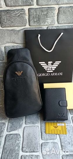 Подарок мужчине набор Armani