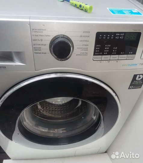 Стиральная машина samsung eco bubble 7кг