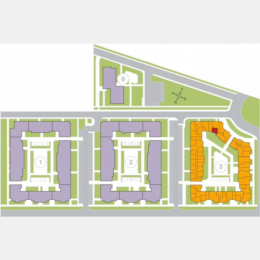 1-к. квартира, 38,7 м², 1/4 эт.