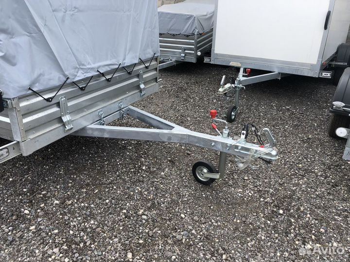 Легковой прицеп Мзса 3,5 х 1,5 тент 1,5 + колесо