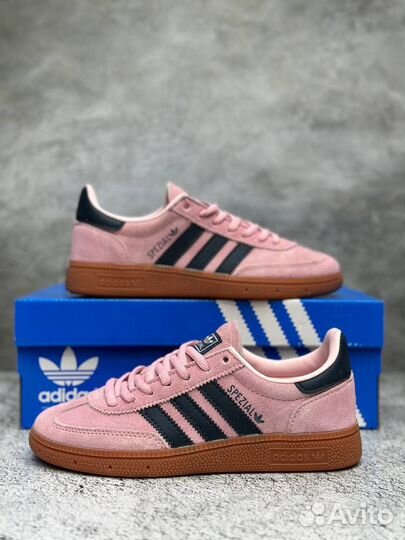 Кеды Adidas Spezial розовые арт:433