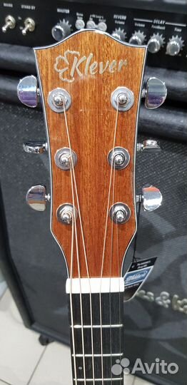 Klever KA-810 Гитара акустическая, вырез, 40''
