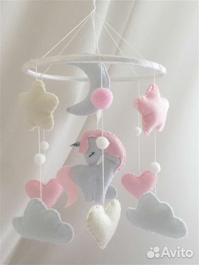 Детские мобили ручной работы на заказ