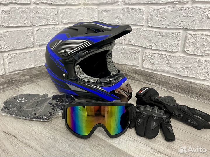 Шлем для мотокросса