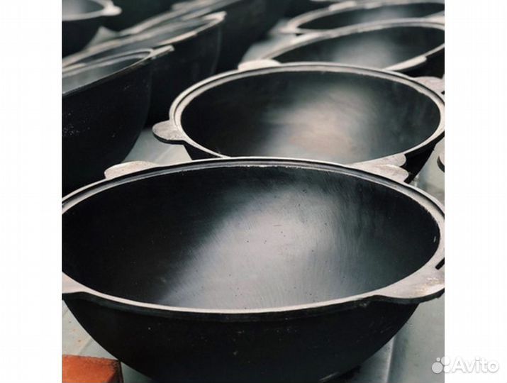 Казан чугунный узбекский 4,5 литра