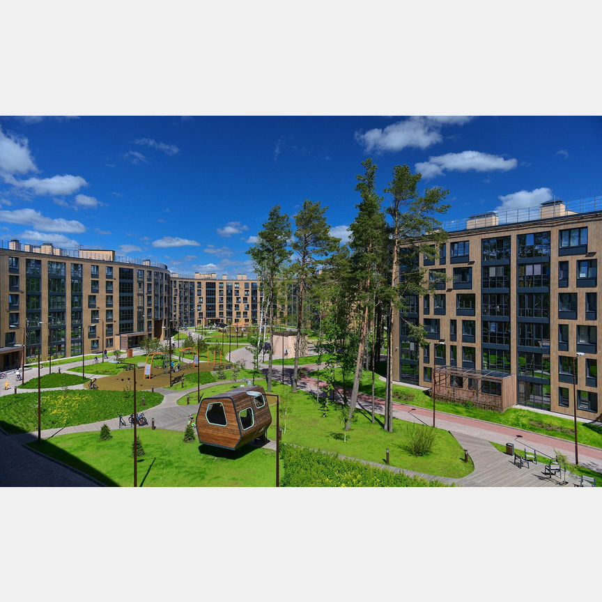 1-к. апартаменты, 48,5 м², 5/6 эт.