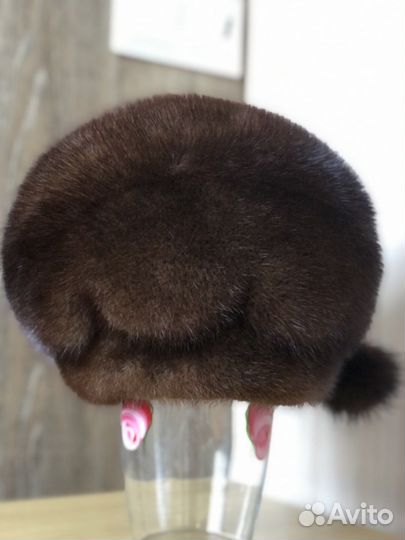 Шапка норковая женская 58 размер