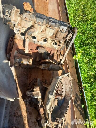 Двигатель с коробкой