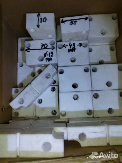 Фторопласт (детали) Сделано в СССР