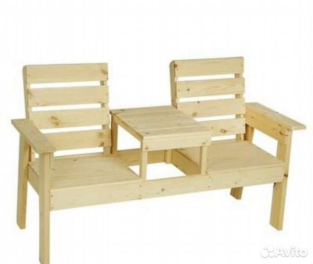 Лавочка садовая для двоих