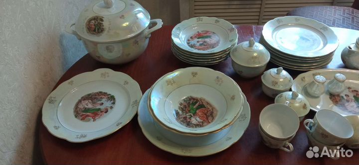 Сервиз столовый, чайный, кофейный