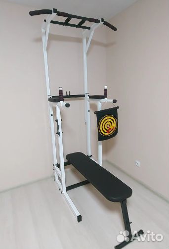 Турник Напольный 3в1 трансформер + скамья жима нов