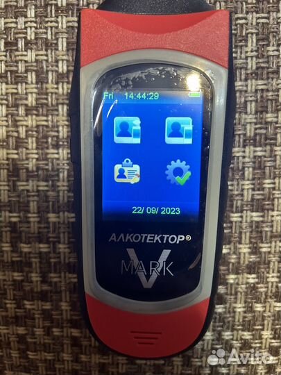 Професиональный алкотестер mark V