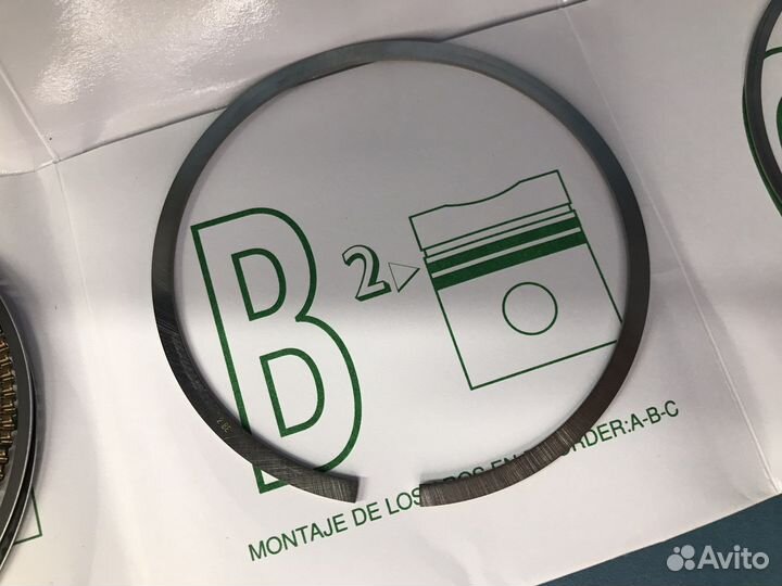 Кольца поршневые Audi A3