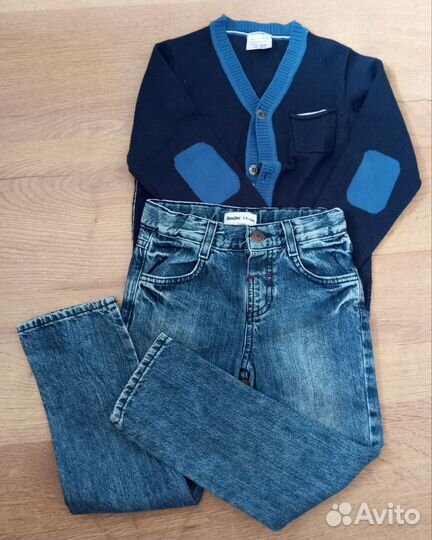 Пакет вещей для мальчика, новые 104-110