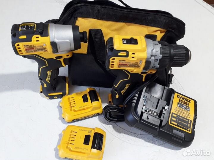 Dewalt dck221 + dcs312 набор инструмента