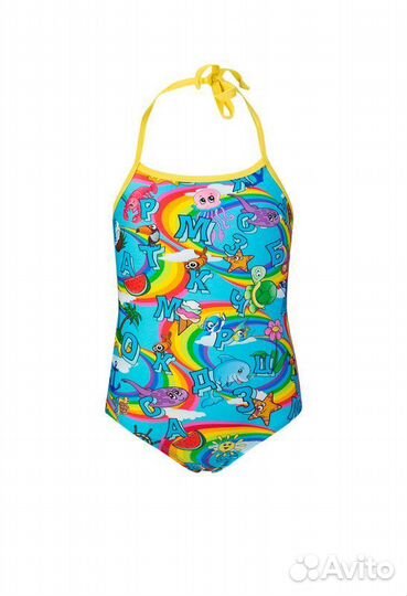 К 8.11 Купальник цельнокроеный для девочек, (116-6