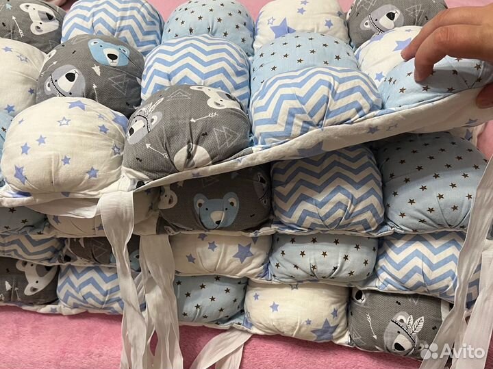 Бортики в детскую кроватку бу